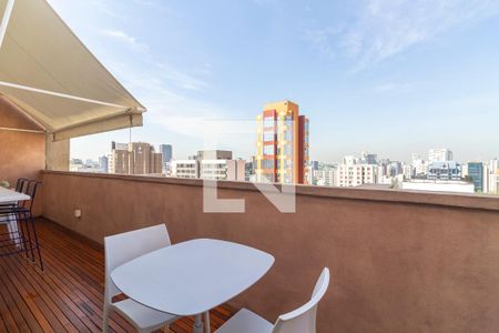 Varanda de apartamento para alugar com 1 quarto, 80m² em Pinheiros, São Paulo