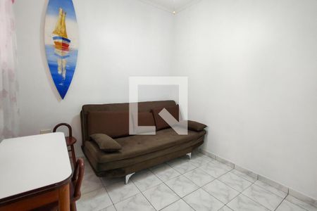 Sala de apartamento para alugar com 1 quarto, 28m² em Guilhermina, Praia Grande