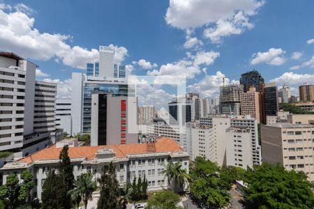 Vista da Sala de apartamento para alugar com 3 quartos, 103m² em Jardim Paulista, São Paulo