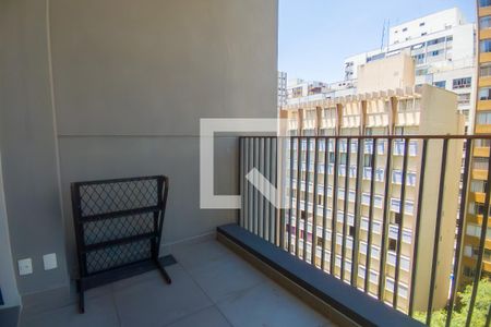 Apartamento para alugar com 29m², 1 quarto e sem vaga Apartamento para alugar com 29m², 1 quarto e sem vagaVaranda