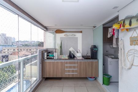 Varanda gourmet de apartamento à venda com 2 quartos, 59m² em Vila Ema, São Paulo