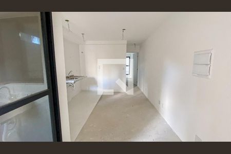 Sala - Sala de Jantar - Cozinha de apartamento à venda com 1 quarto, 41m² em Vila Valparaíso, Santo André