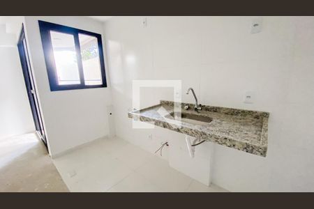 Sala - Sala de Jantar - Cozinha de apartamento à venda com 1 quarto, 41m² em Vila Valparaíso, Santo André