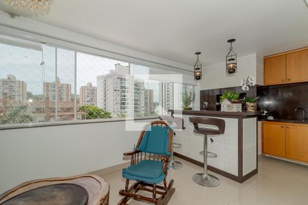 Espaço Churrasqueira de apartamento à venda com 3 quartos, 165m² em Jardim do Salso, Porto Alegre