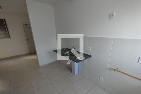 Cozinha - Lavanderia de apartamento para alugar com 2 quartos, 50m² em Jardim Florestan Fernandes, Ribeirão Preto