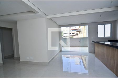 Sala de estar de apartamento à venda com 3 quartos, 97m² em Sagrada Família, Belo Horizonte