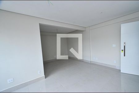 Sala de estar de apartamento à venda com 3 quartos, 79m² em Sagrada Família, Belo Horizonte