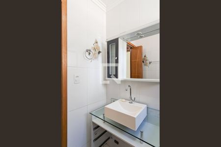 Banheiro de apartamento à venda com 1 quarto, 45m² em Paulicéia, São Bernardo do Campo