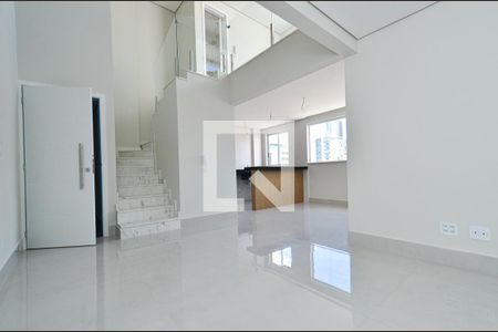 Sala de apartamento à venda com 3 quartos, 150m² em Sagrada Família, Belo Horizonte