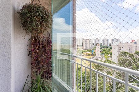 Varanda da sala de apartamento à venda com 2 quartos, 51m² em Suiço, São Bernardo do Campo