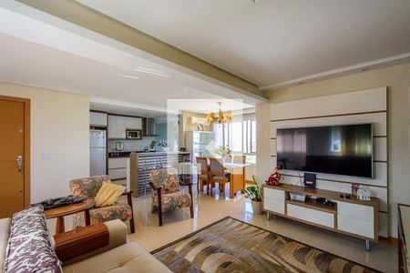 Sala de apartamento à venda com 3 quartos, 74m² em Tristeza, Porto Alegre