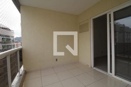 Varanda da Sala de apartamento para alugar com 3 quartos, 84m² em Freguesia de Jacarepaguá, Rio de Janeiro