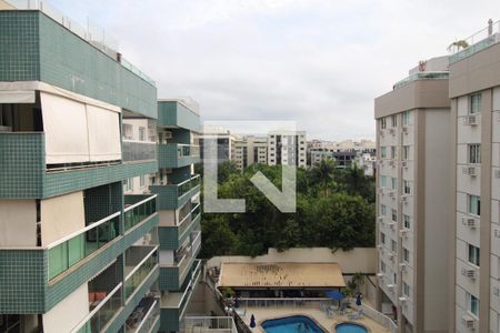 Varanda da Sala - Vista de apartamento à venda com 3 quartos, 84m² em Freguesia de Jacarepaguá, Rio de Janeiro