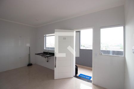 Sala-Cozinha de apartamento à venda com 2 quartos, 38m² em Itaquera, São Paulo