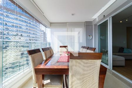 Sala -Varanda de apartamento à venda com 3 quartos, 132m² em Vila Gertrudes, São Paulo