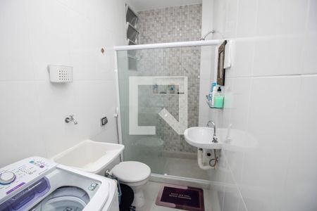 Banheiro de apartamento à venda com 1 quarto, 40m² em Glória, Rio de Janeiro