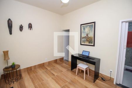 Sala de apartamento à venda com 1 quarto, 40m² em Glória, Rio de Janeiro