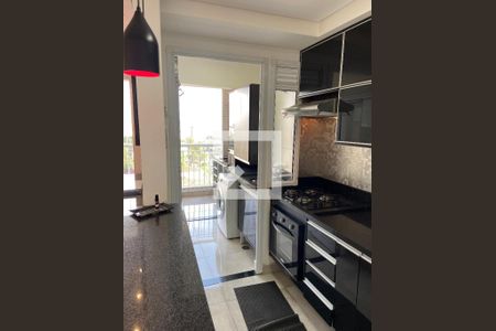 Cozinha de apartamento à venda com 1 quarto, 55m² em Vila Gomes, São Paulo
