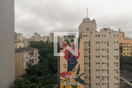 Vista da Sala de apartamento à venda com 1 quarto, 37m² em Vila Buarque, São Paulo