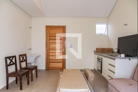 Sala/cozinha de casa de condomínio para alugar com 1 quarto, 31m² em Vila Dom Pedro I, São Paulo