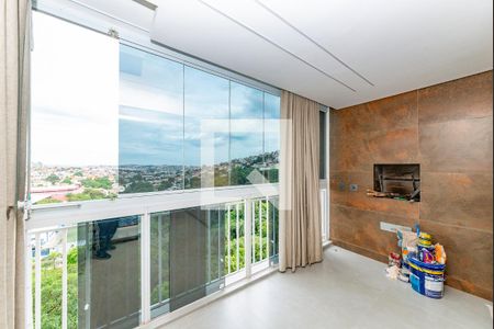 Varanda da Sala de apartamento para alugar com 2 quartos, 70m² em Estrela Dalva, Belo Horizonte