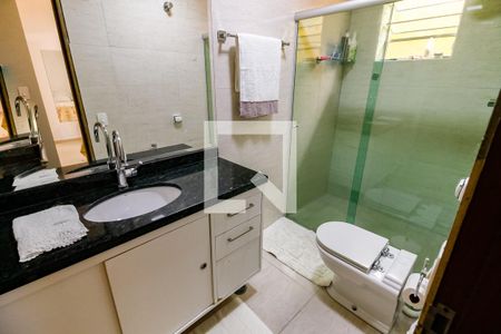 Banheiro da Suíte 1 de casa para alugar com 4 quartos, 200m² em Vila Suzana, São Paulo
