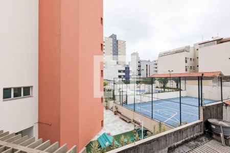Vista da varanda de apartamento à venda com 3 quartos, 79m² em Vila Euclides, São Bernardo do Campo