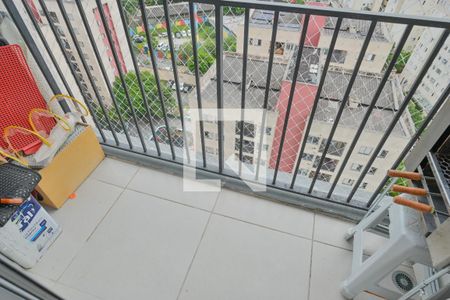 Varanda de apartamento para alugar com 2 quartos, 42m² em Sacoma, São Paulo