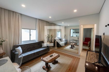 Sala de apartamento para alugar com 1 quarto, 40m² em Bela Vista, São Paulo