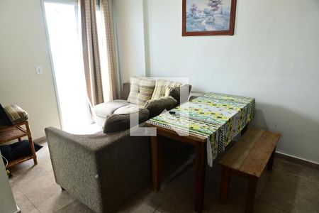 Sala de apartamento para alugar com 2 quartos, 45m² em Caiçara, Praia Grande