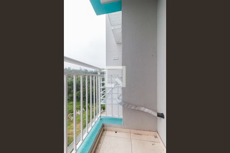 Varanda da Sala de apartamento para alugar com 2 quartos, 37m² em Botujuru, Mogi das Cruzes