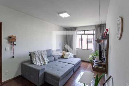Sala de apartamento à venda com 4 quartos, 150m² em São Lucas, Belo Horizonte