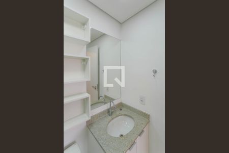 Banheiro de kitnet/studio para alugar com 1 quarto, 28m² em Ipiranga, São Paulo