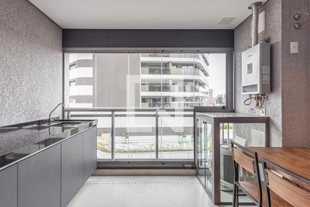 Varanda de apartamento para alugar com 1 quarto, 31m² em Pinheiros, São Paulo