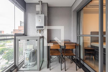 Varanda de apartamento para alugar com 1 quarto, 31m² em Pinheiros, São Paulo