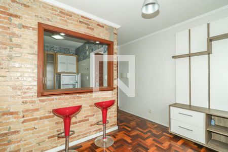 Sala de apartamento para alugar com 1 quarto, 52m² em Menino Deus, Porto Alegre