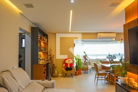 Sala de apartamento à venda com 4 quartos, 190m² em Vila Caminho do Mar, São Bernardo do Campo