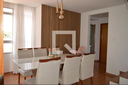Sala de Jantar de apartamento à venda com 3 quartos, 174m² em Tres Barras, Contagem