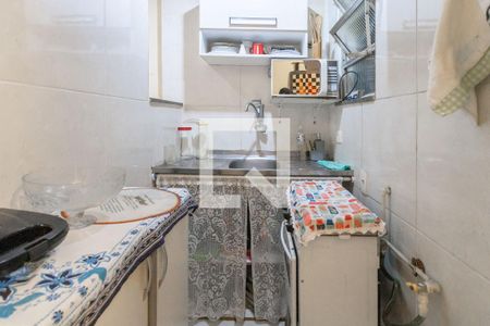 Cozinha de kitnet/studio à venda com 1 quarto, 24m² em Botafogo, Rio de Janeiro