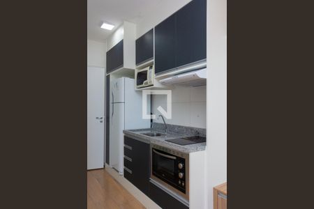 Cozinha  de kitnet/studio para alugar com 1 quarto, 25m² em Butantã, São Paulo