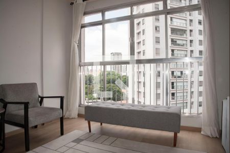 Sala de apartamento à venda com 2 quartos, 94m² em Mirandópolis, São Paulo