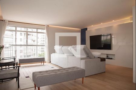 Sala de apartamento à venda com 2 quartos, 94m² em Mirandópolis, São Paulo