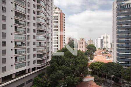 Vista da Sala de apartamento à venda com 2 quartos, 94m² em Mirandópolis, São Paulo