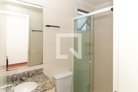 Banheiro da Suíte de apartamento para alugar com 1 quarto, 33m² em Tatuapé, São Paulo