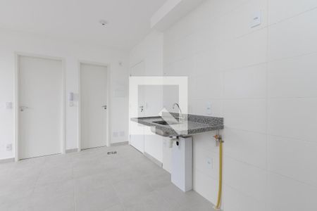 Cozinha de apartamento à venda com 2 quartos, 37m² em Santo Amaro, São Paulo