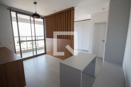 Sala de apartamento para alugar com 1 quarto, 51m² em Alto da Boa Vista, Ribeirão Preto