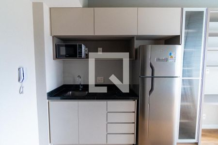 Cozinha de kitnet/studio para alugar com 1 quarto, 25m² em Vila Clementino, São Paulo