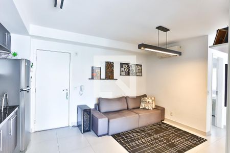 Sala / Cozinha de apartamento à venda com 2 quartos, 57m² em Panamby, São Paulo
