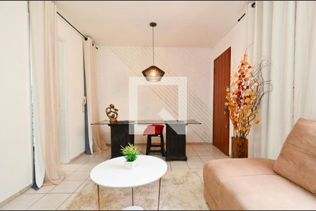 Sala de apartamento à venda com 3 quartos, 67m² em Silveira, Belo Horizonte