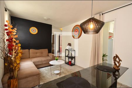 Sala de apartamento à venda com 3 quartos, 67m² em Silveira, Belo Horizonte